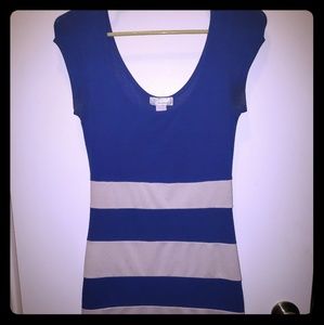 Striped Bandage Dress